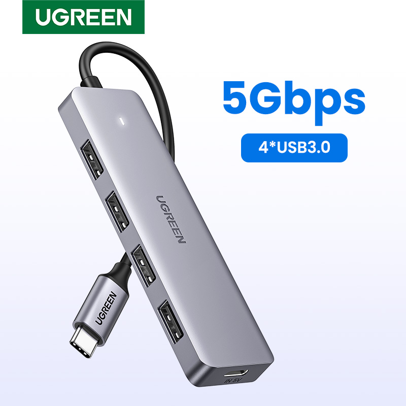 Home Office For Mac - UGREEN USB C Hub 4 Ports