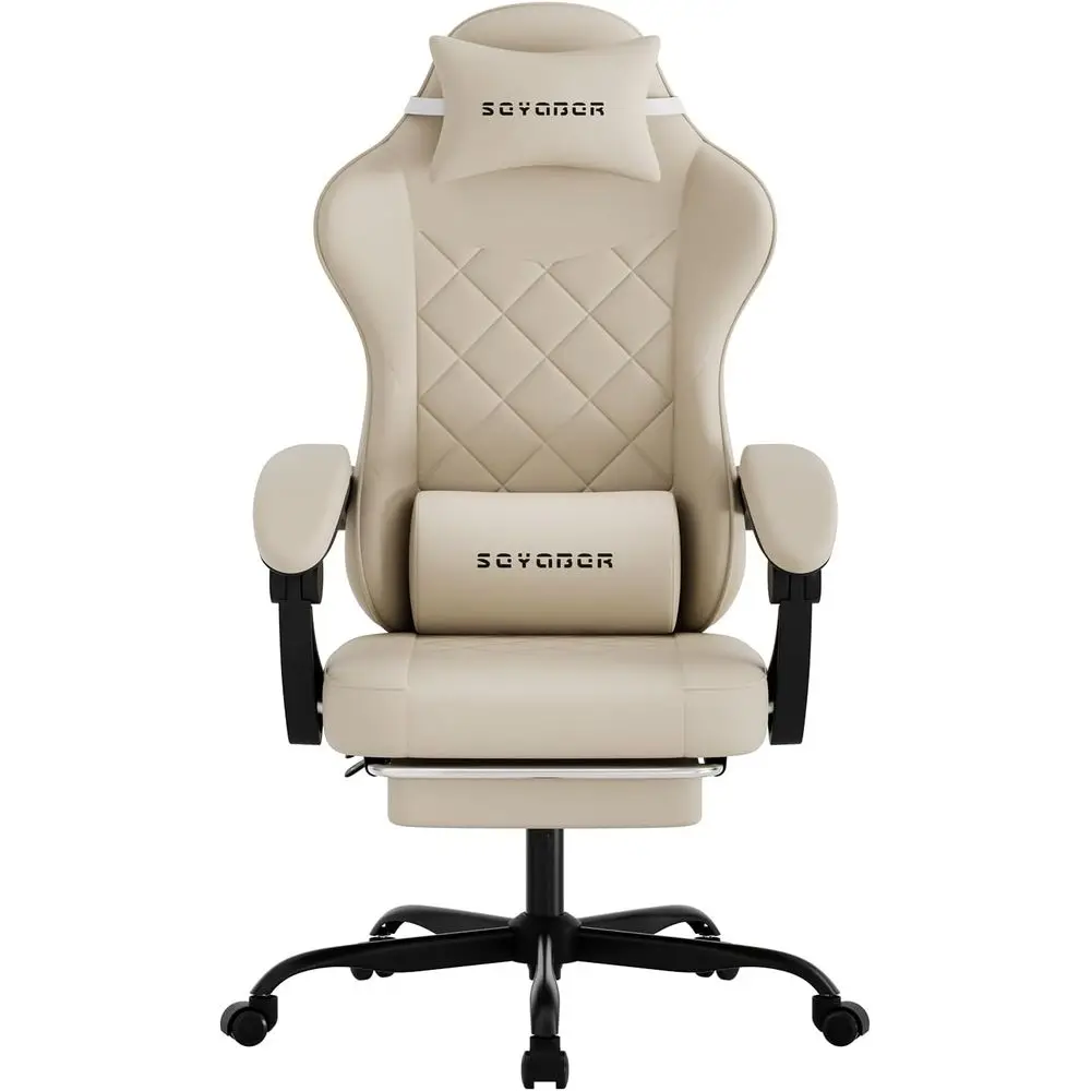 Ergonomic Office Chair - Ergonomic High-Back Swivel Chair with Lumbar