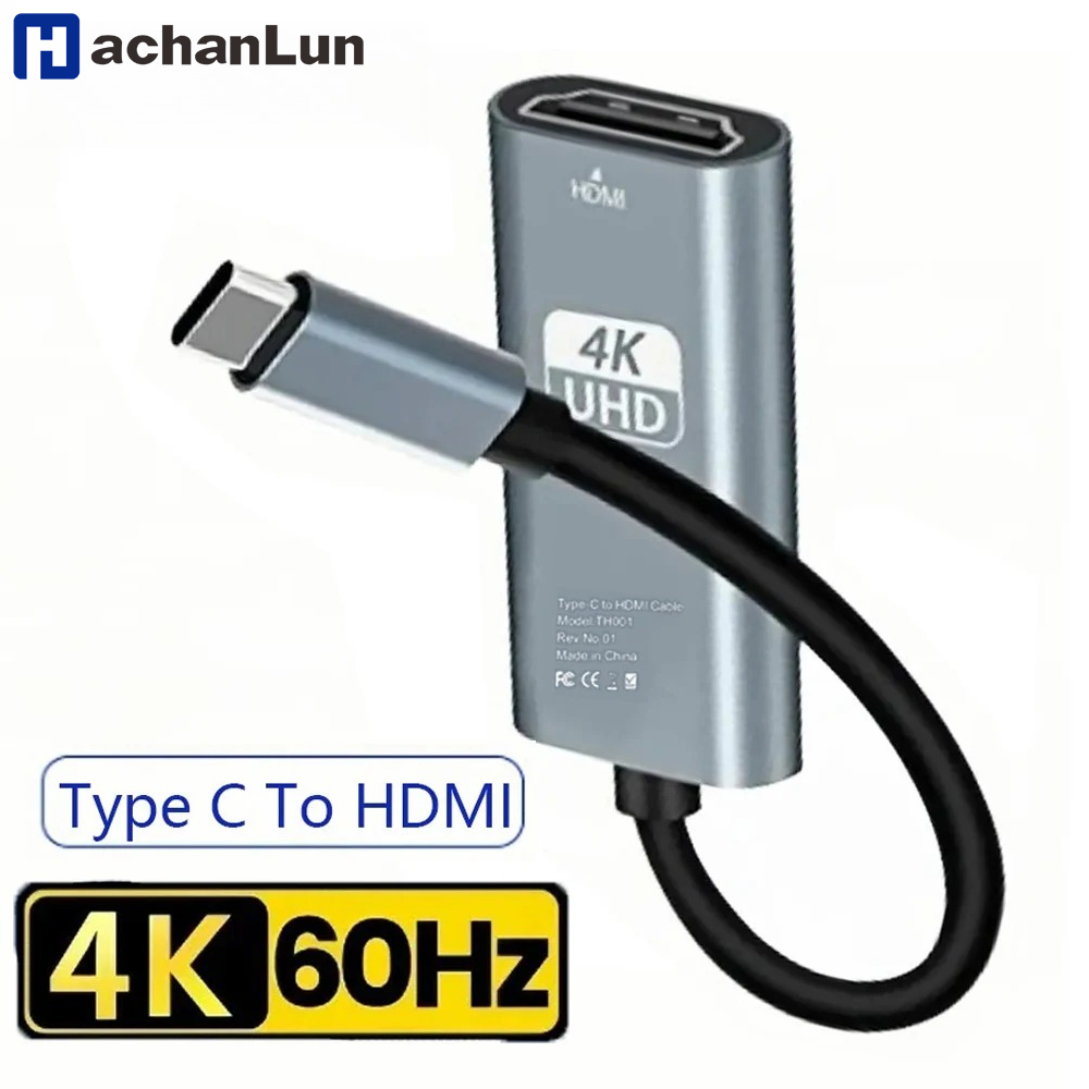 Home Office For Mac - 4K 60Hz Type C to HDMI