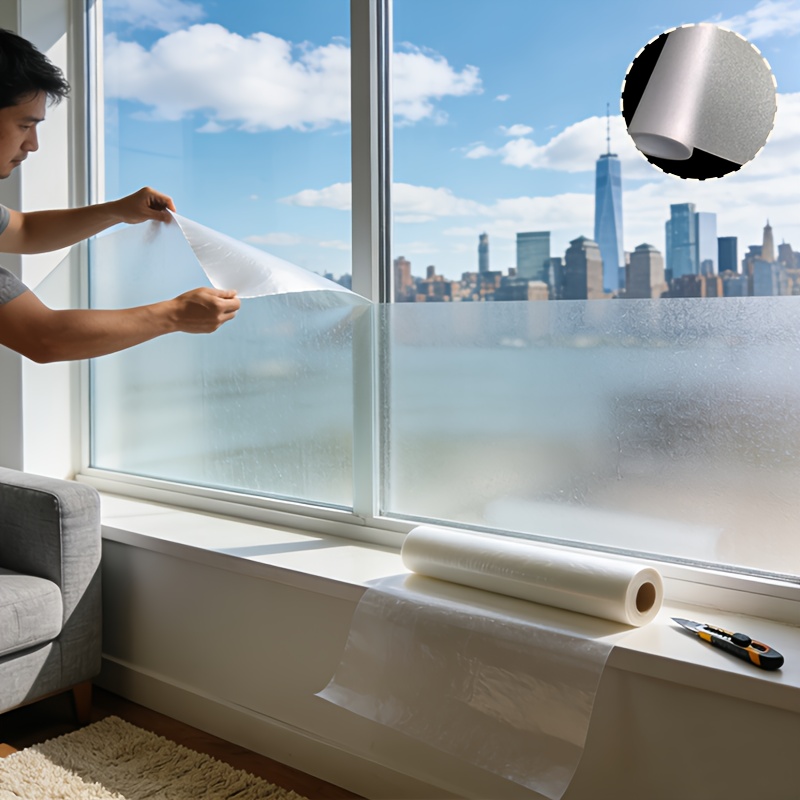 Matte Frosted Privacy Window F - đánh giá và giá Home Office Ideas