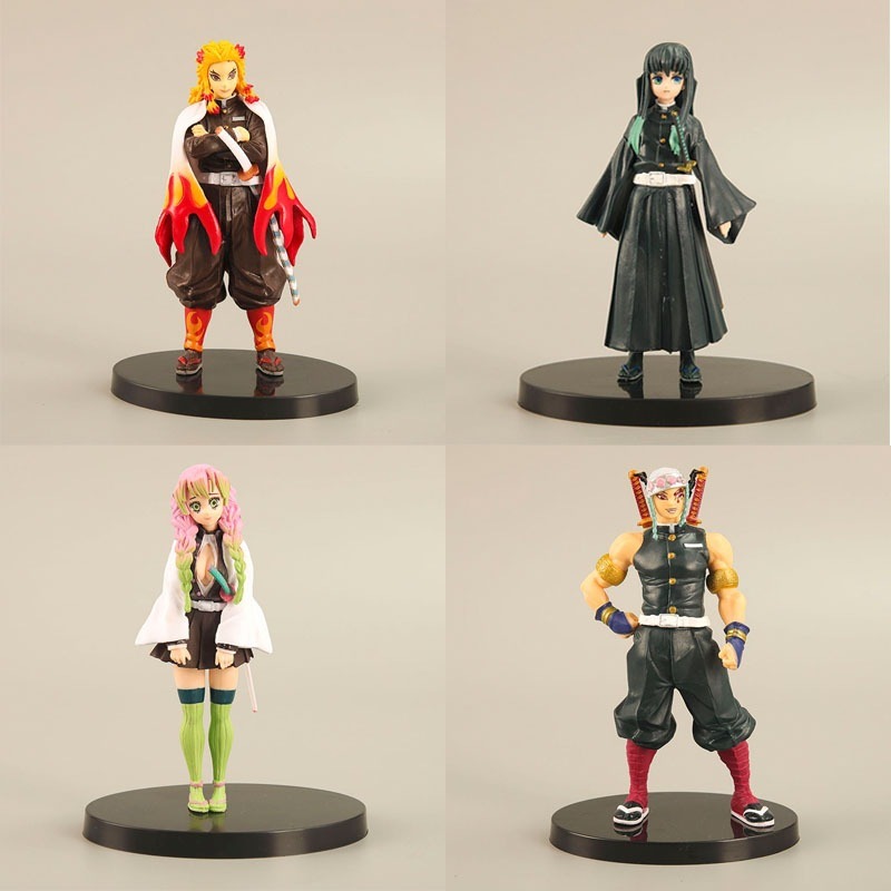 4PCS Demon Slayer Hashira Figu - đánh giá và giá Home Office Romance Manga