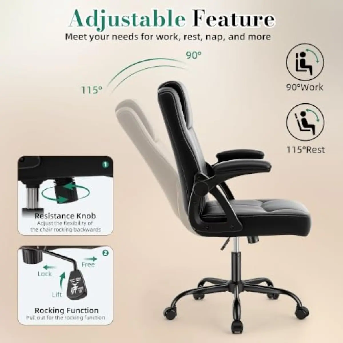 Ergonomic executive office cha - đánh giá và giá Ergonomic Office Chair