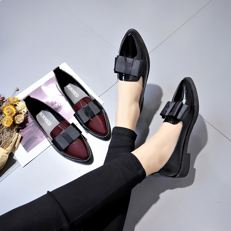 Black/ Wine Red Patent Leather - đánh giá và giá Home Office Size