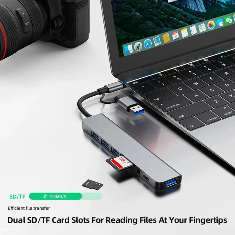 5Gbps USB 3.0 HUB USB C HUB US - đánh giá và giá Home Office For Mac