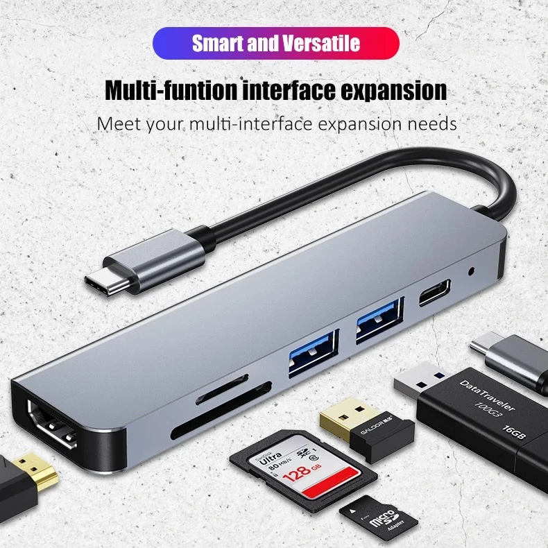 USB C Hub Type C 3.0 Adapter t - đánh giá và giá Home Office For Mac