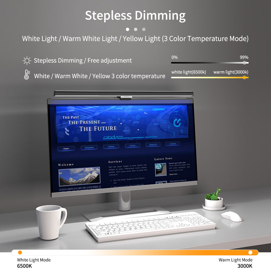 50cm LED Monitor Light Bar Scr - đánh giá và giá Home Office Setup Ideas