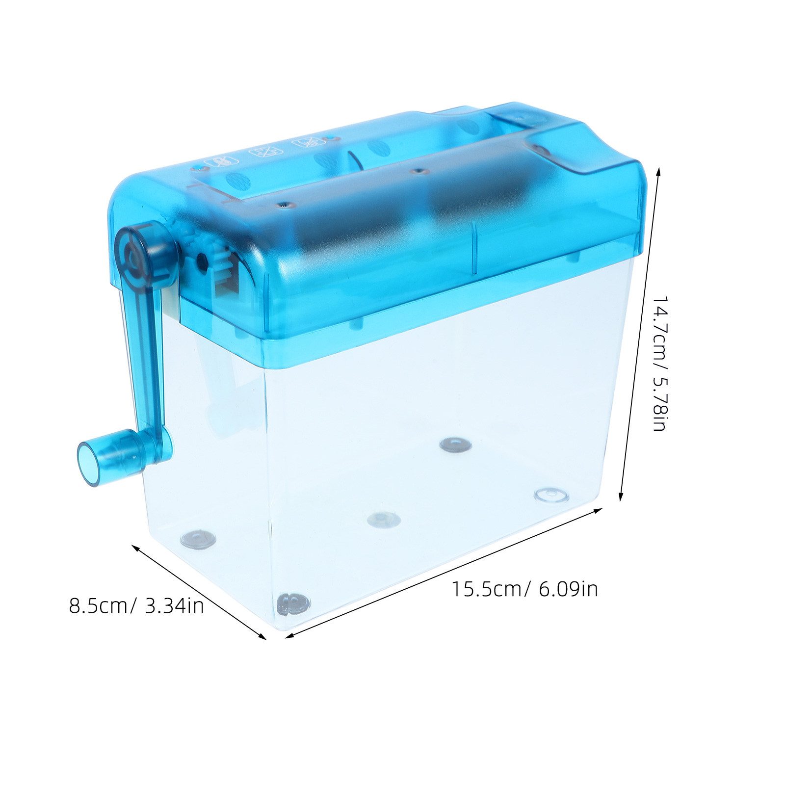 Small Portable Hand Shredder D - đánh giá và giá Home Office Paper Shredder