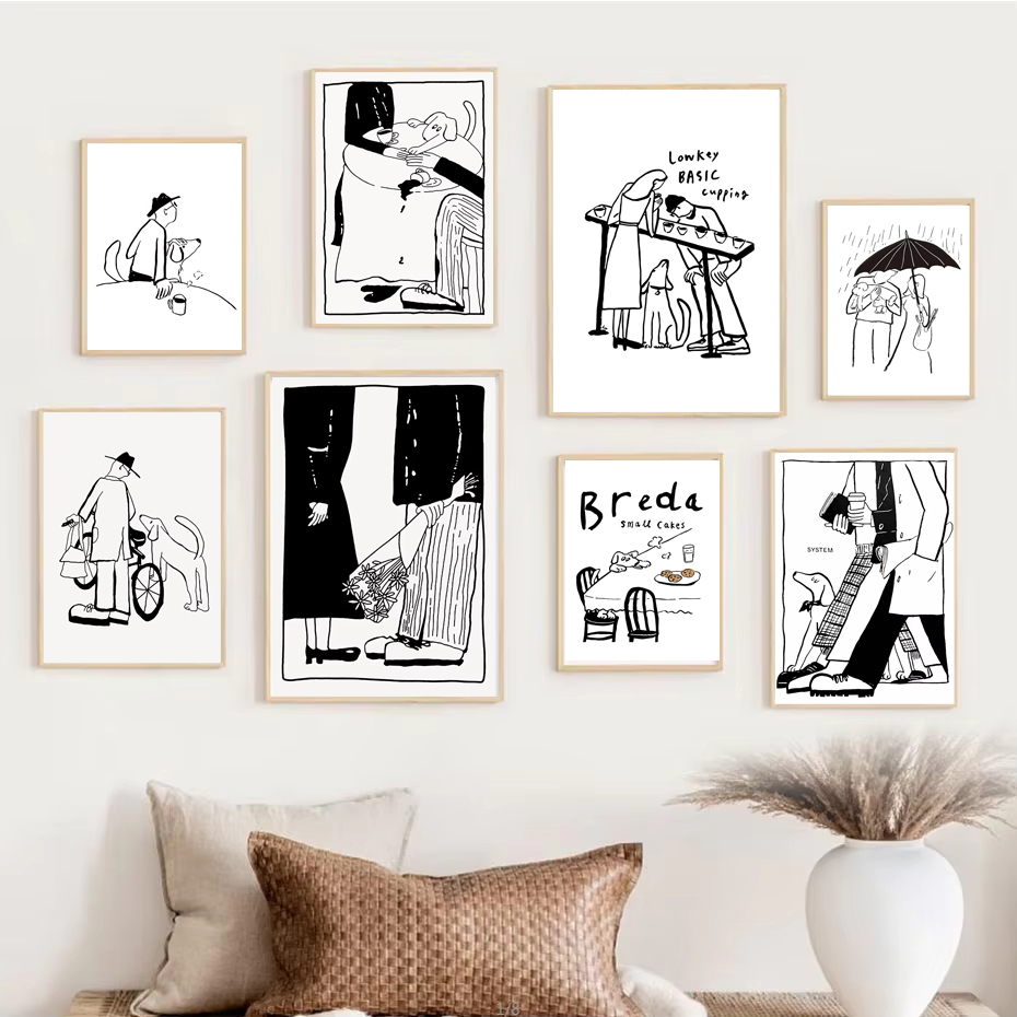 1pc Scandinavian Minimalist Ar - đánh giá và giá Home Office Romance Manga
