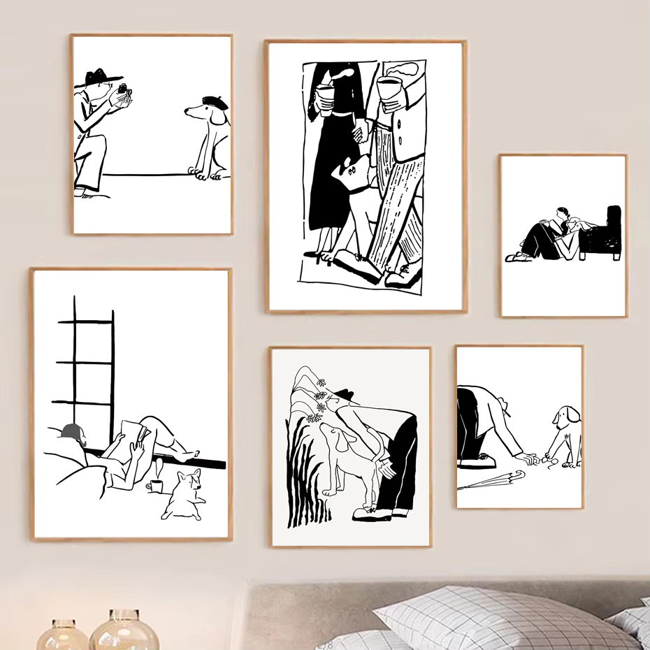 1pc Scandinavian Minimalist Ar - đánh giá và giá Home Office Romance Manga