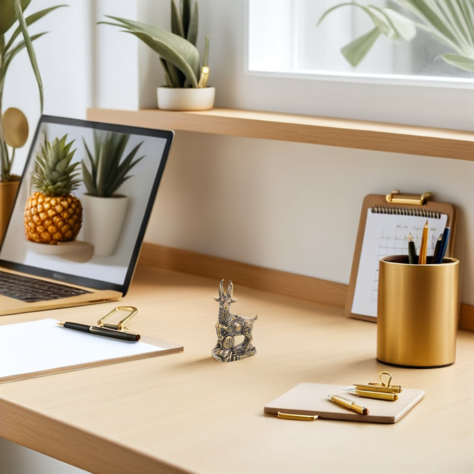 Mini Solid Brass Chinese Zodia - đánh giá và giá Home Office Feng Shui