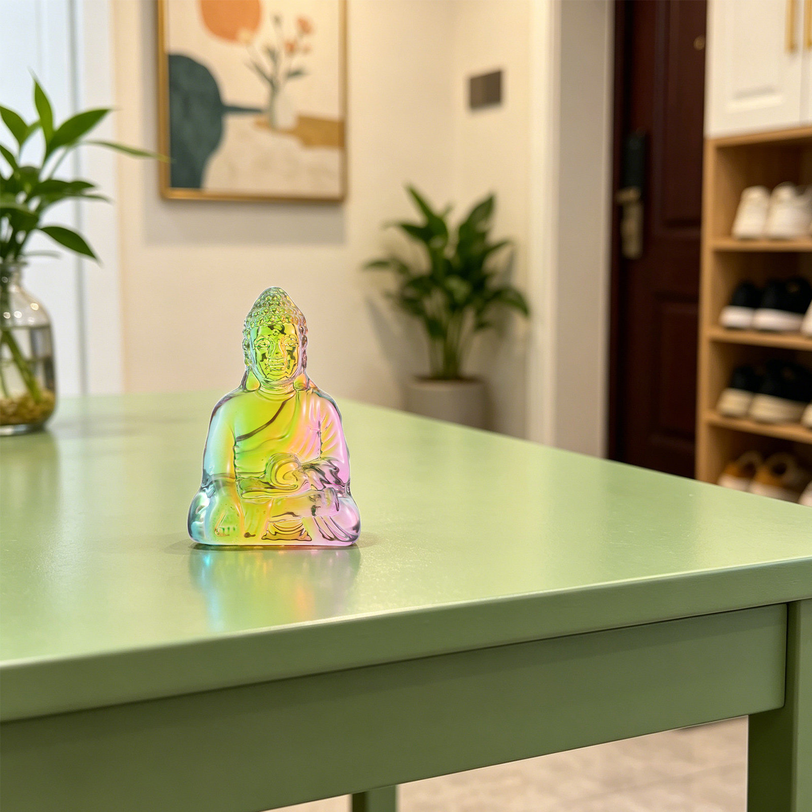 4.2 Inch Crystal Buddha Statue - đánh giá và giá Home Office Design