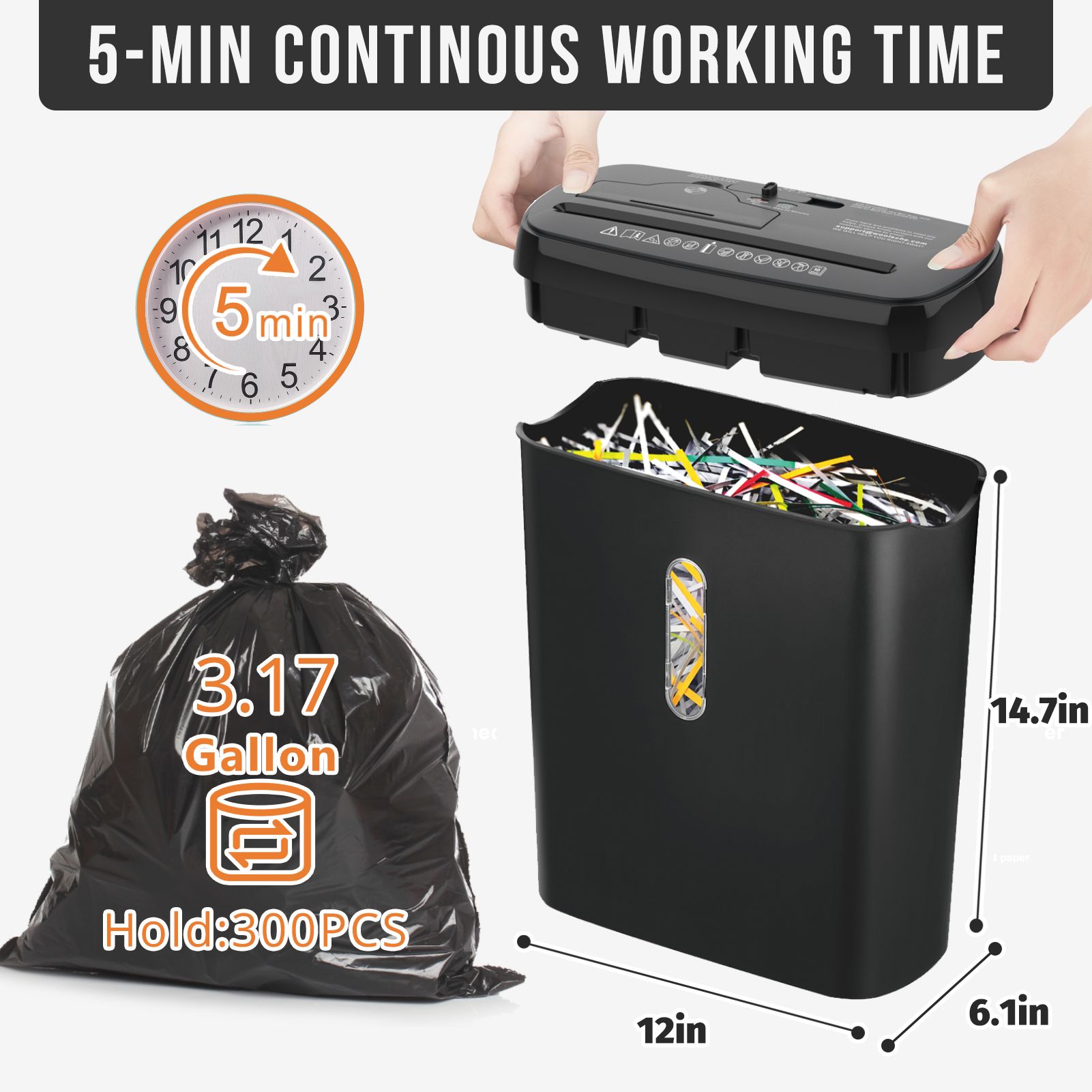 Woolsche Home Office Paper Shr - đánh giá và giá Home Office Paper Shredder