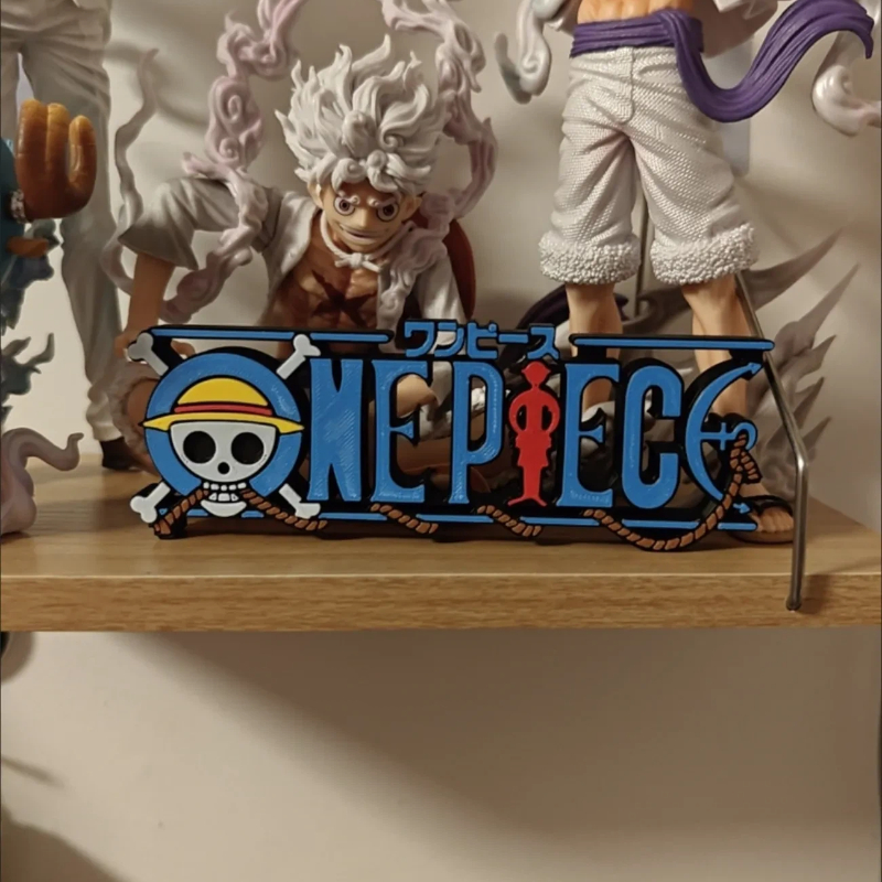 3D Logo One Piece Printed Sign - đánh giá và giá Home Office Romance Manga