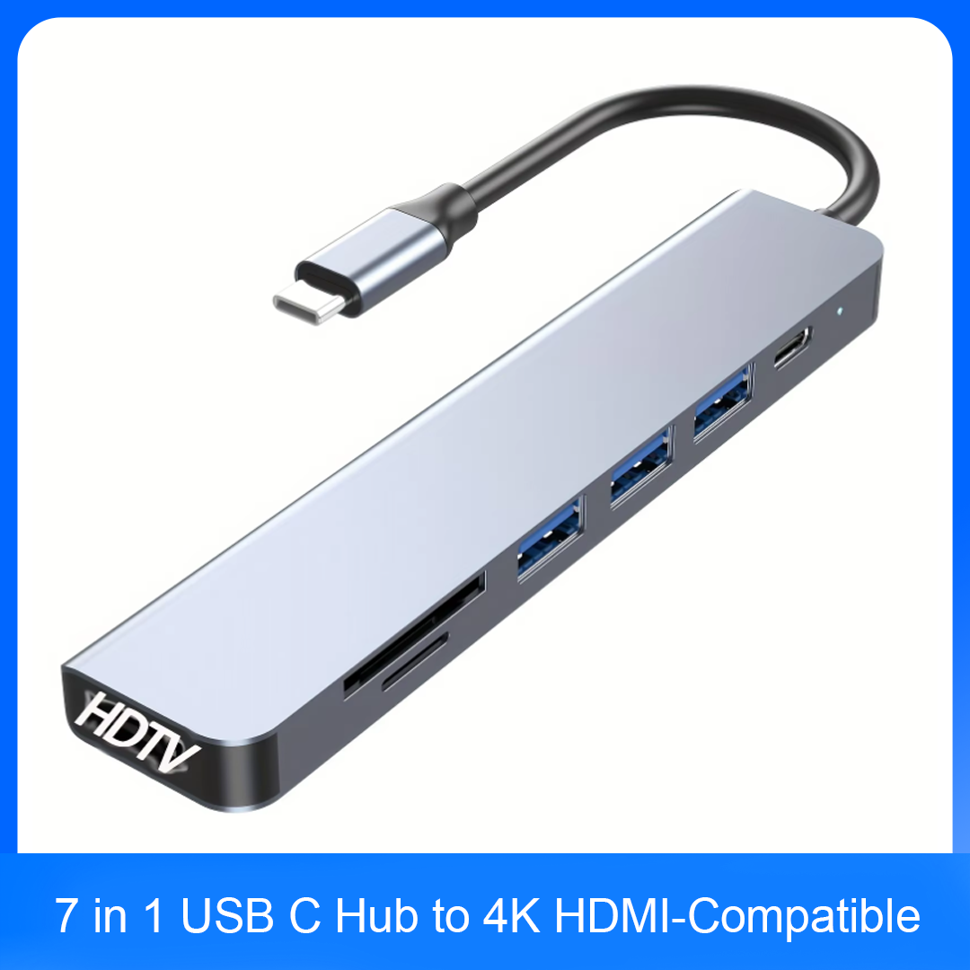 7 in 1 USB C Hub to 4K HDMI-Co - đánh giá và giá Home Office For Mac