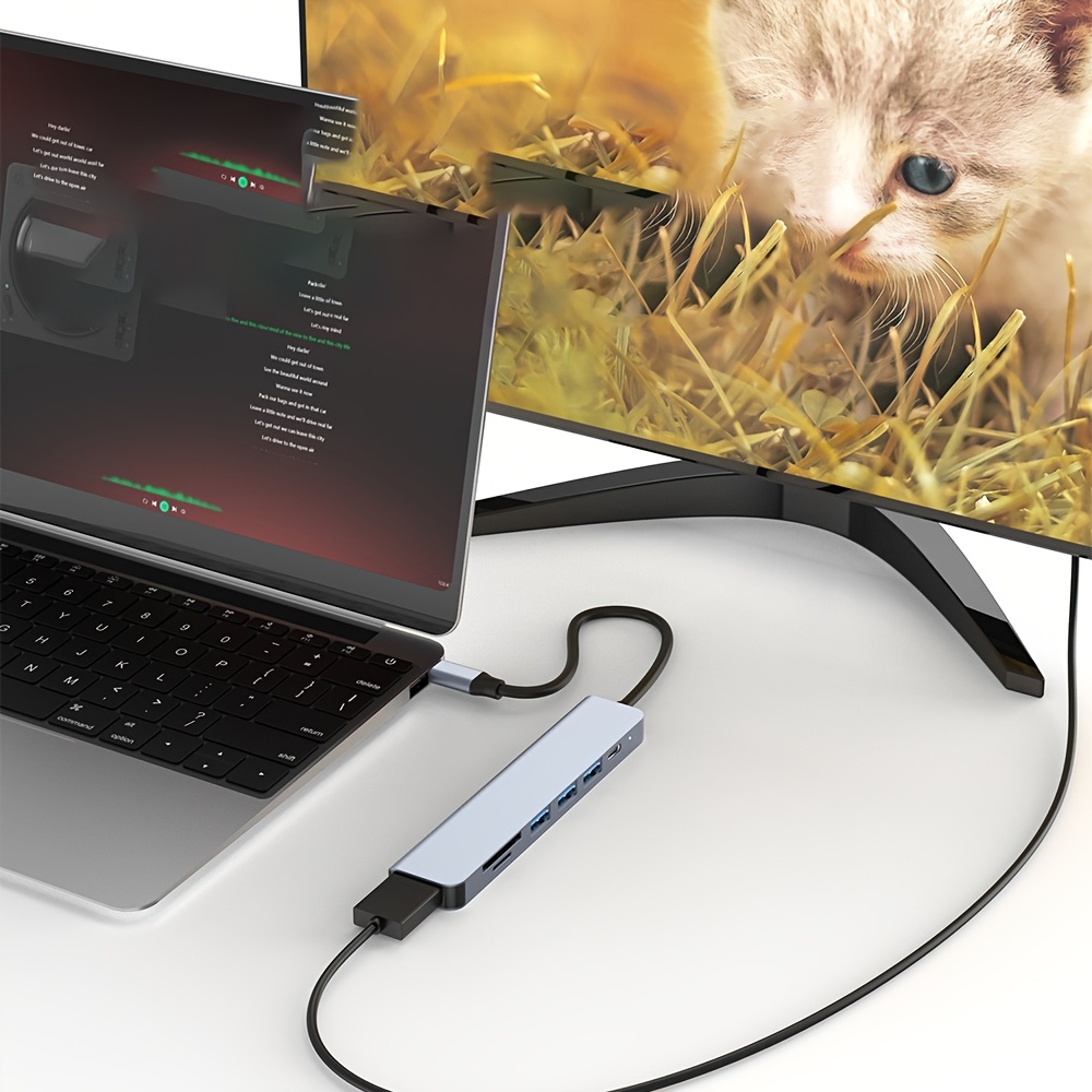 7 in 1 USB C Hub to 4K HDMI-Co - đánh giá và giá Home Office For Mac