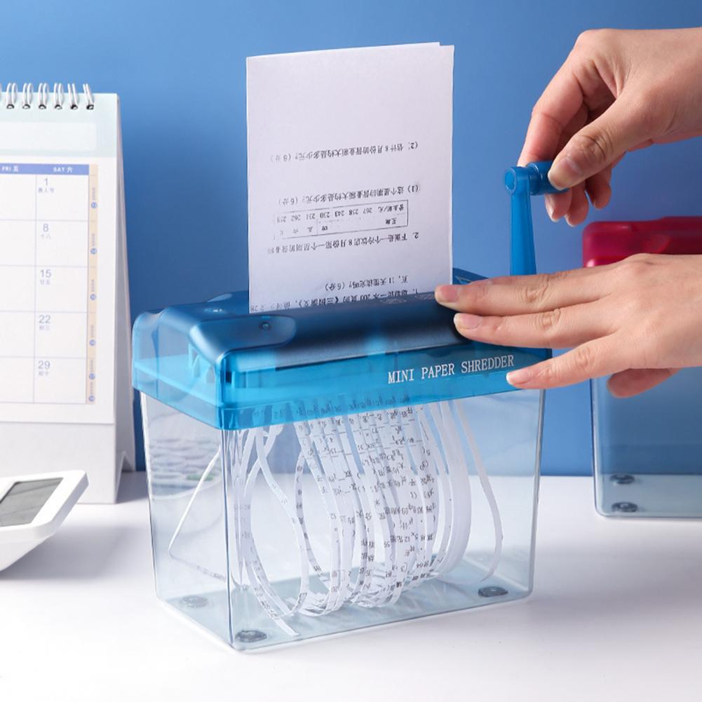 Hand-operated Paper Shredder P - đánh giá và giá Home Office Paper Shredder