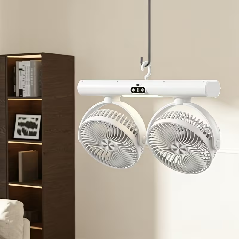 Dual-Head Circulation Fan Mode - đánh giá và giá Home Office Setup Ideas