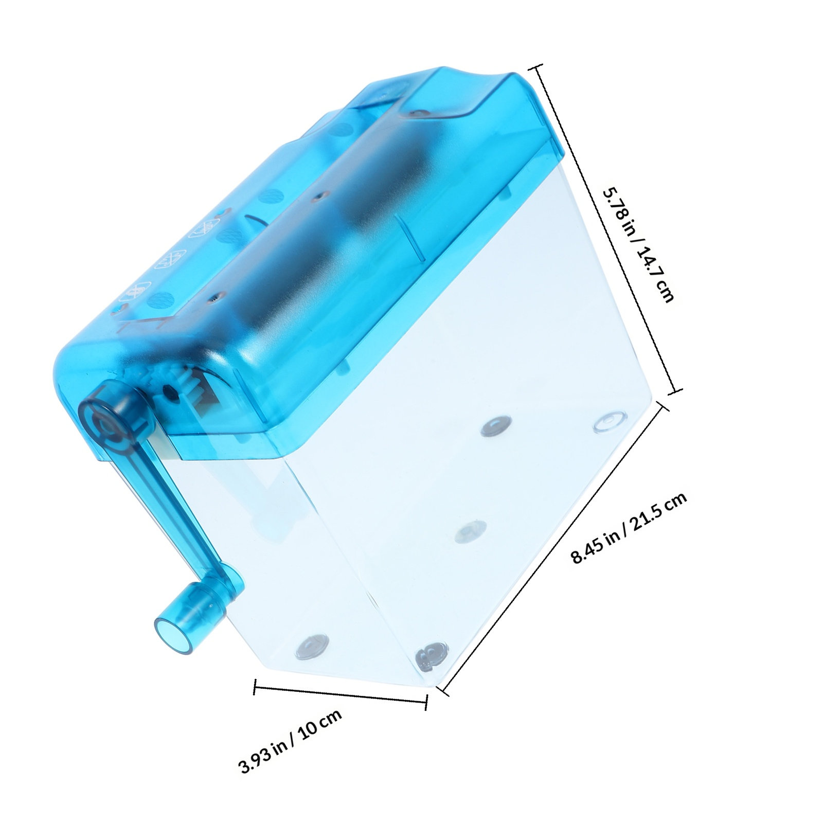 Small Paper Shredder Hand Cran - đánh giá và giá Home Office Paper Shredder