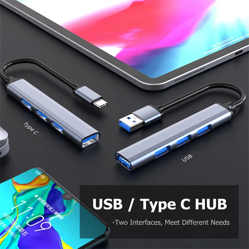 4-Port USB-C Hub 3.0/3.1-Multi - đánh giá và giá Home Office For Mac