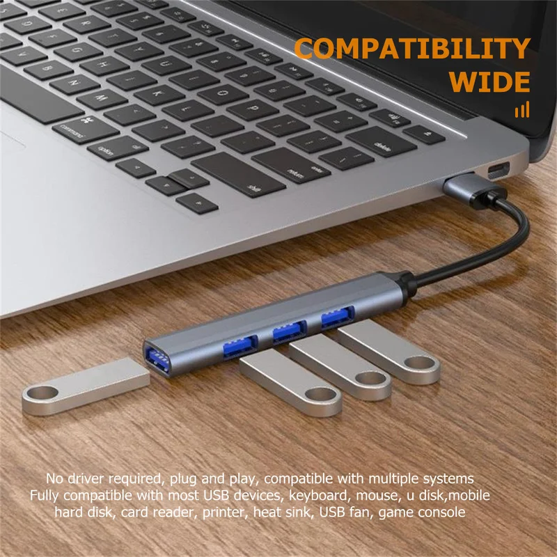 4-Port USB-C Hub 3.0/3.1-Multi - đánh giá và giá Home Office For Mac