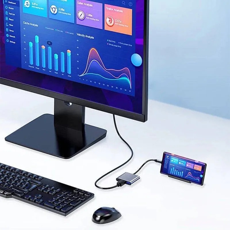 USB C HUB 3in1 Type C 3.0 to H - đánh giá và giá Home Office For Mac