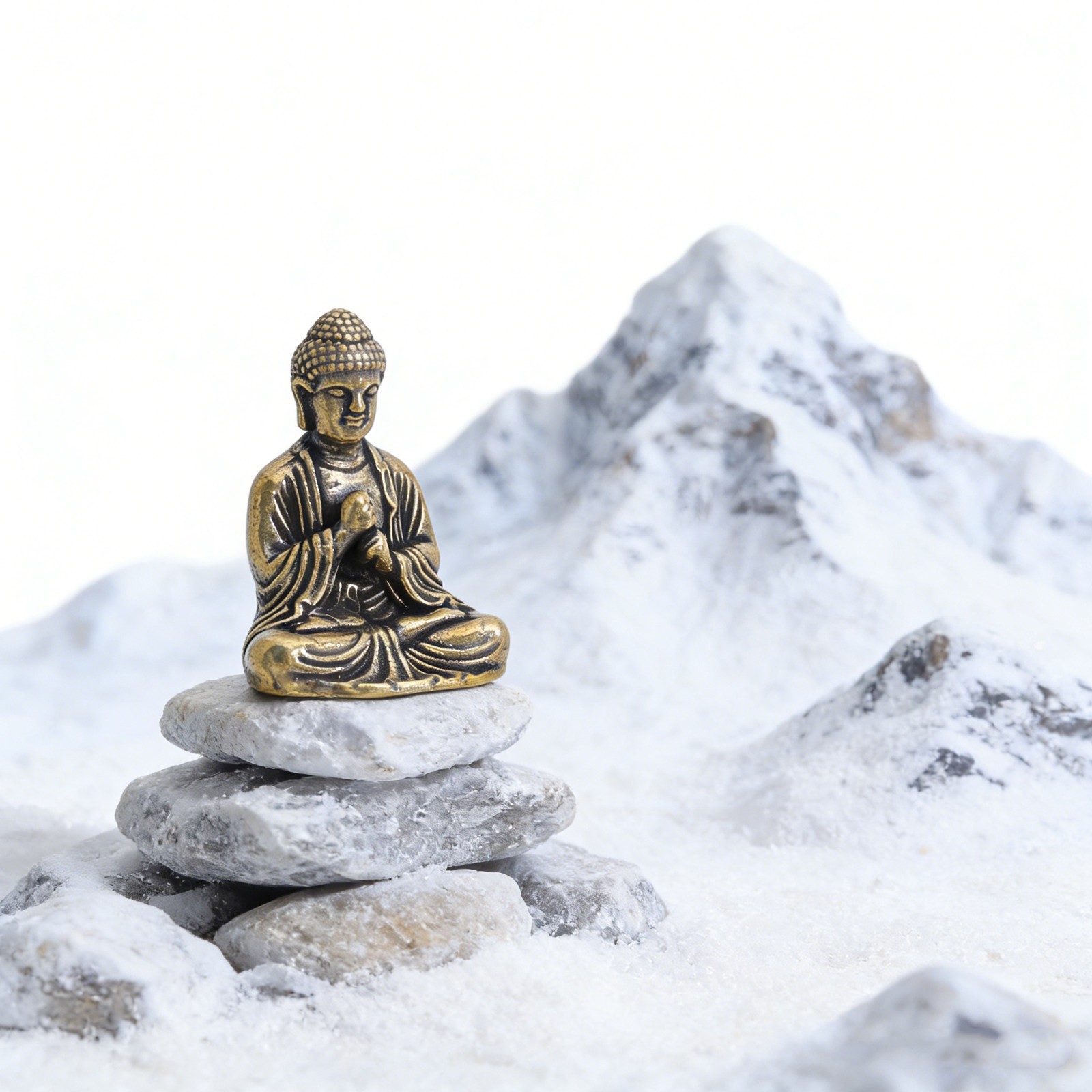 Mini Buddha Statue Small Sakya - đánh giá và giá Home Office Feng Shui