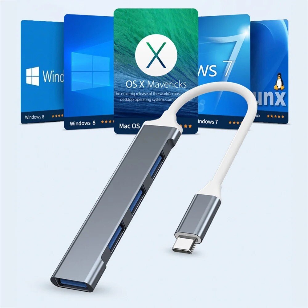 USB 3.0 Hub 4 Port USB Hub Hig - đánh giá và giá Home Office For Mac