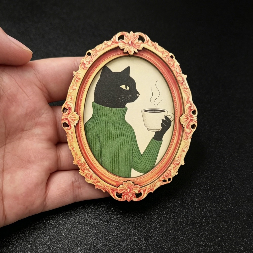 Cute Cat Refrigerator Magnet - - đánh giá và giá Home Office Ideas
