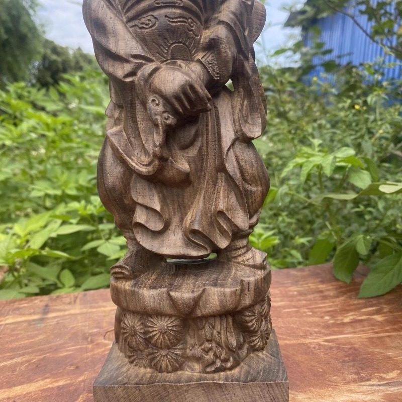 Hand Carved Vietnam Wood Zhong - đánh giá và giá Home Office Feng Shui