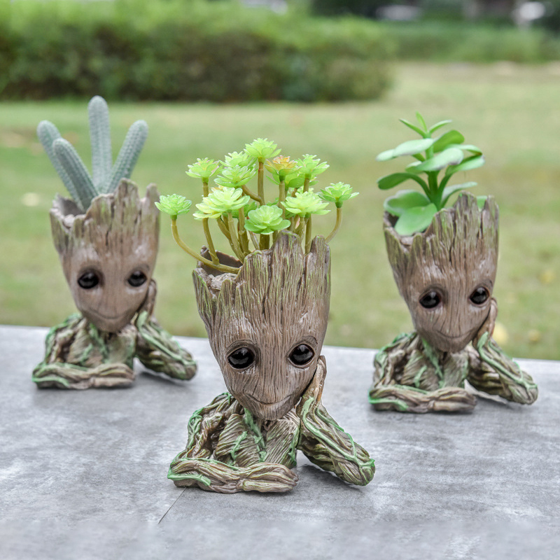 Baby Groot Flower Pot Home Dec - đánh giá và giá Home Office Romance Manga
