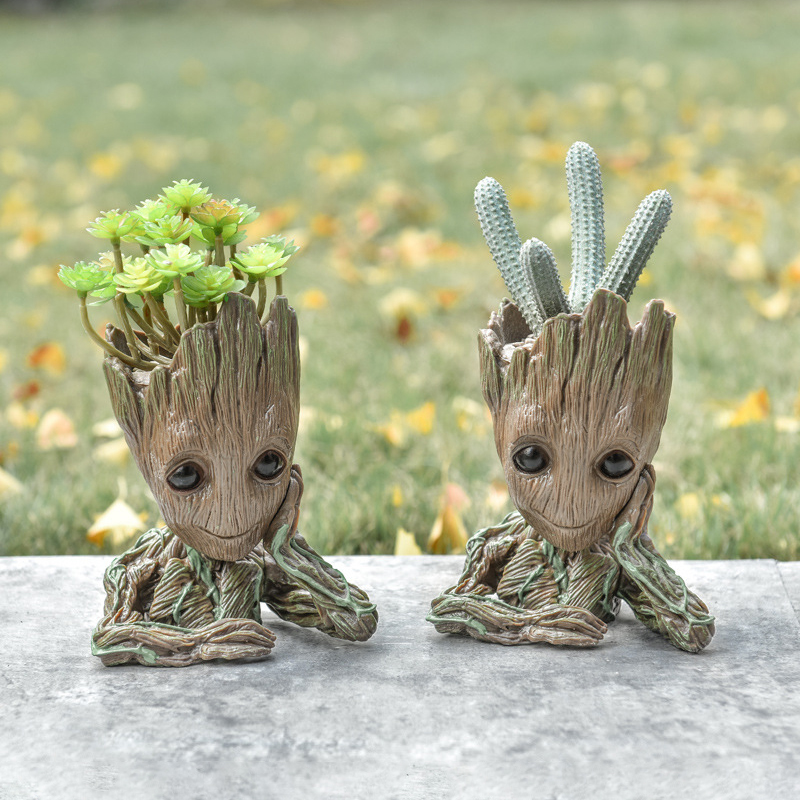 Baby Groot Flower Pot Home Dec - đánh giá và giá Home Office Romance Manga