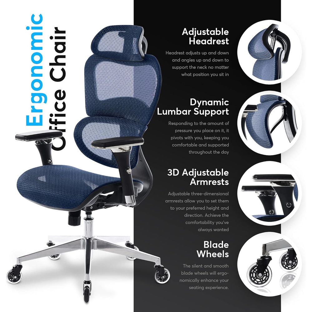 Adjustable Armrest Ergonomic O - đánh giá và giá Ergonomic Office Chair